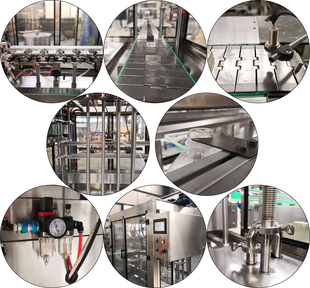 सर्वोत्तम किंमत 5-100 मि.ली. वायवीय बाटली बाटली इंजिन तेल भरणे मशीन